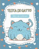 Testa di gatto - Libro da colorare