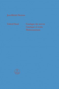 Cover Gabriel Fauré - Catalogue des oeuvres (Catalogue of works / Werkverzeichnis) (eBook, PDF)