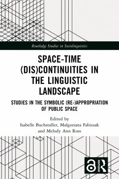 Space-Time (Dis)continuities in the Linguistic Landscape (eBook, PDF)