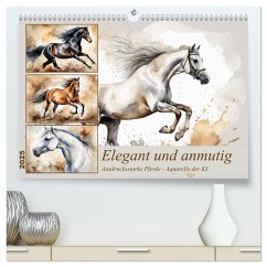 Elegant und anmutig (hochwertiger Premium Wandkalender 2025 DIN A2 quer), Kunstdruck in Hochglanz