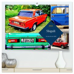 Shiguli - Der Auto-Star der UdSSR (hochwertiger Premium Wandkalender 2025 DIN A2 quer), Kunstdruck in Hochglanz - Calvendo;Löwis of Menar, Henning von