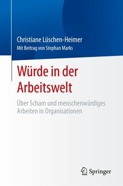 Cover Würde in der Arbeitswelt