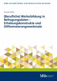 (Berufliche) Weiterbildung in Befragungsdaten - Erhebungskonstrukte und Differenzierungsmerkmale