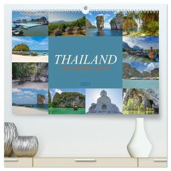 Thailand - Die Schönheit Asiens (hochwertiger Premium Wandkalender 2025 DIN A2 quer), Kunstdruck in Hochglanz - Calvendo;Meutzner, Dirk