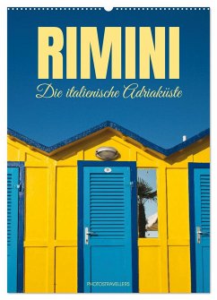 Rimini Die italienische Adriaküste (Wandkalender 2025 DIN A2 hoch), CALVENDO Monatskalender