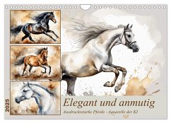 Elegant und anmutig (Wandkalender 2025 DIN A4 quer), CALVENDO Monatskalender - Calvendo;Kleemann, Claudia