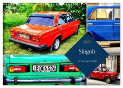 Shiguli - Der Auto-Star der UdSSR (Wandkalender 2025 DIN A3 quer), CALVENDO Monatskalender