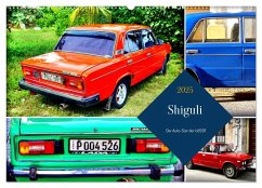 Shiguli - Der Auto-Star der UdSSR (Wandkalender 2025 DIN A2 quer), CALVENDO Monatskalender