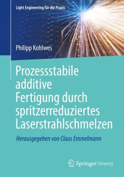 Prozessstabile additive Fertigung durch spritzerreduziertes Laserstrahlschmelzen - Kohlwes, Philipp