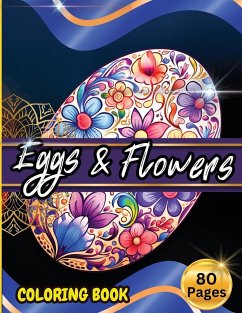 Eggs & Floawers Coloring Book - Tobba