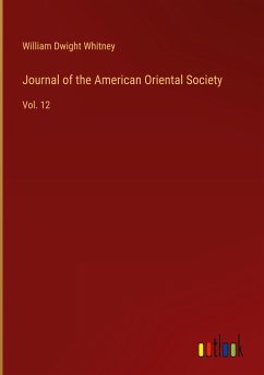 Journal of the American Oriental Society - Whitney, William Dwight