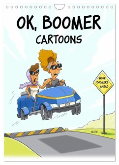 OK, Boomer - Cartoons (Wall Calendar 2025 DIN A4 portrait), CALVENDO 12 Month Wall Calendar - Nurk, Nurk