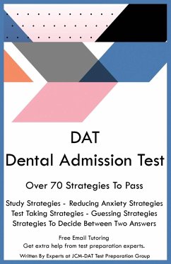 DAT Dental Admission Test - Test Preparation Group, Jcm-Dat