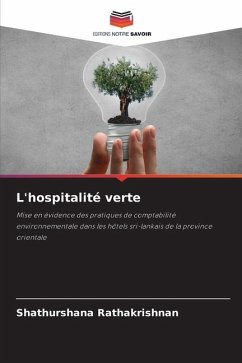 L'hospitalité verte - Rathakrishnan, Shathurshana