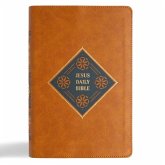 CSB Jesus Daily Bible, Camel Leathertouch CSB Jesus Daily Bible, Camel Leathertouch