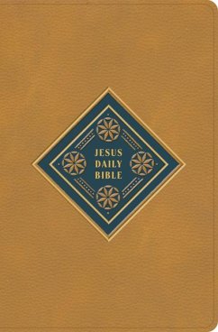 CSB Jesus Daily Bible, Camel Leathertouch - Milioni, Dwayne; Csb Bibles By Holman