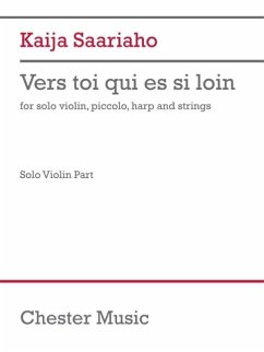 Saariaho: Vers Toi Qui Es Si Loin Solo Violin Part