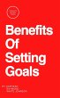 Benefits of Setting Goals (eBook, ePUB) - Bild 1