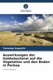 Auswirkungen der Goldwäscherei auf die Vegetation und den Boden in Perkoa