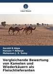 Vergleichende Bewertung von Kamelen und Wiederkäuern als Fleischlieferanten