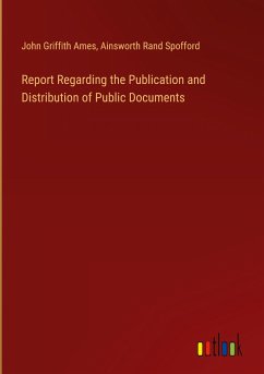 Report Regarding the Publication and Distribution of Public Documents