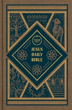 CSB Jesus Daily Bible, Brown Cloth Over Board - Milioni, Dwayne; Csb Bibles By Holman