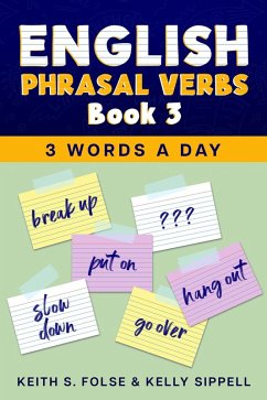 Cover English Phrasal Verbs Book 3 (3 Words a Day, #3) (eBook, ePUB)