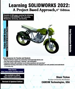 Learning SOLIDWORKS 2022: A Project Based Approach, 4th Edition (eBook, ePUB) - Tickoo, Sham