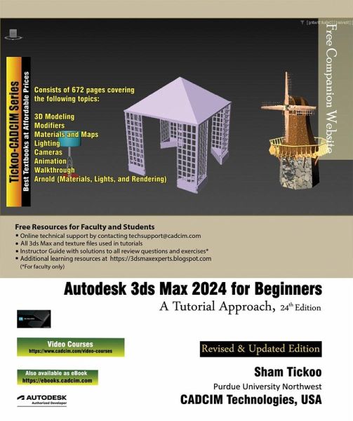 Autodesk 3ds Max 2024 for Beginners: A Tutorial Approach, 24th Edition (eBook, ePUB)