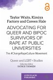 Advocating for Queer and BIPOC Survivors of Rape at Public Universities (eBook, ePUB)