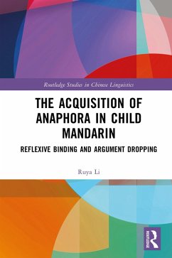 Cover The Acquisition of Anaphora in Child Mandarin (eBook, PDF)