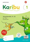 Karibu - Paket Arbeitshefte 1 (A+B) Druckschrift mit interaktiven Übungen zur Fibel Ausleihe plus Beilagen 1b