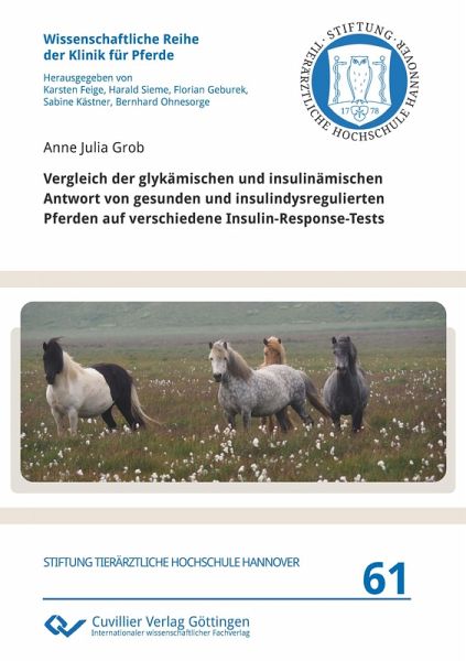 Vergleich der glykämischen und insulinämischen Antwort von gesunden und insulindysregulierten Pferden auf verschiedene Insulin-Response-Tests