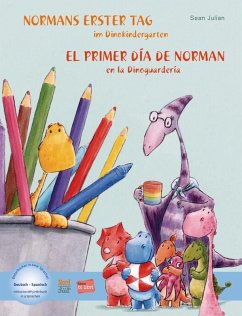 Cover Normans erster Tag im Dinokindergarten (Deutsch-Spanisch)