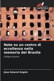 Note su un centro di eccellenza nella memoria del Brasile