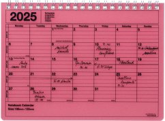 MARK'S 2025 Tischkalender S // Red