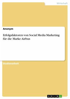 Erfolgsfaktoren von Social Media Marketing für die Marke Airbus
