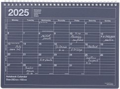 MARK'S 2025 Tischkalender M // Black