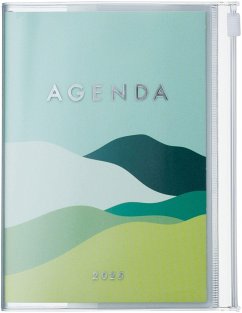 MARK'S 2024/2025 Taschenkalender B6 vertikal, Mountain // Green