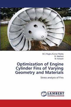 Optimization of Engine Cylinder Fins of Varying Geometry and Materials