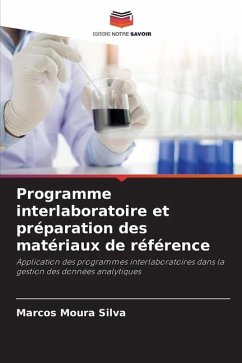 Programme interlaboratoire et préparation des matériaux de référence - Silva, Marcos Moura