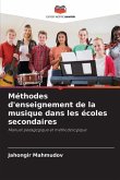 Méthodes d'enseignement de la musique dans les écoles secondaires