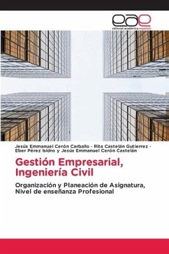 Gestión Empresarial, Ingeniería Civil - Cerón Carballo, Jesús Emmanuel;Castelán Gutierrez, Rita;Jesús Emmanuel Cerón Castelán, Eber Pérez Isidro y