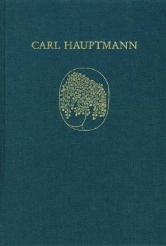 Cover Carl Hauptmann: Sämtliche Werke / Band XV: Briefe I (eBook, PDF)