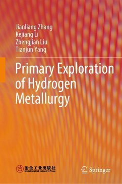 Primary Exploration of Hydrogen Metallurgy (eBook, PDF) - Zhang, Jianliang; Li, Kejiang; Liu, Zhengjian; Yang, Tianjun