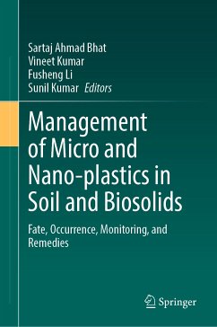 Management of Micro and Nano-plastics in Soil and Biosolids (eBook, PDF)