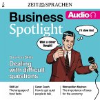 Business Englisch lernen Audio – Umgang mit schwierigen Fragen (MP3-Download)