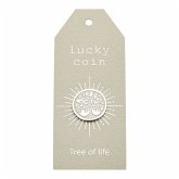 Münzen - "lucky coin" - Edelstahl - Baum des Lebens