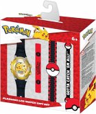 Accutime LCD Armbanduhr Set Pokémon mit Accessoires