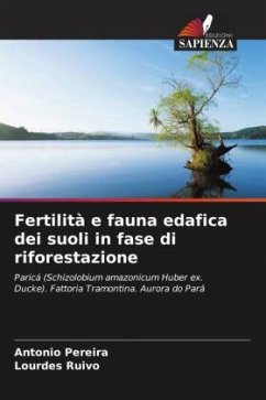 Fertilità e fauna edafica dei suoli in fase di riforestazione - Pereira, Antonio;Ruivo, Lourdes